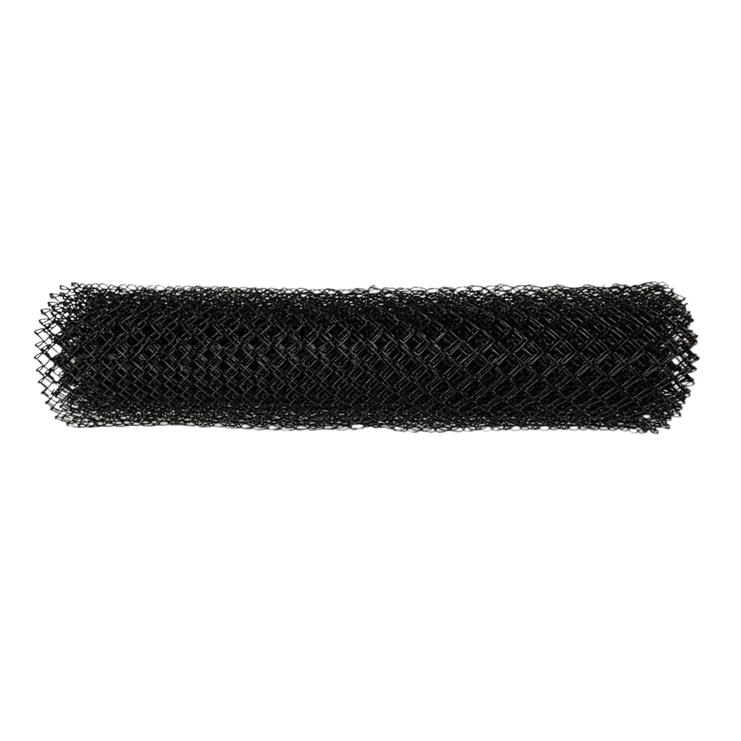 Black Vinyl  Chain Link Fence - Complete Kit - 6Ft x 50 Feet - 9 AWG
